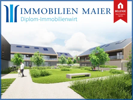 Aussenansicht 2 - Wohnung kaufen in Bad Birnbach - IMMO MAIER-WOHNEN IN VOLLENDUNG - NATUR PUR UND TOLLE ARCHITEKTUR - exkl. Wohnungen -provisionsfrei-