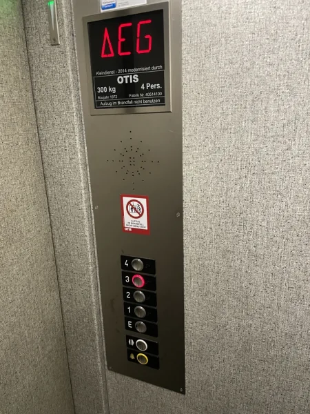bequemer Aufzug