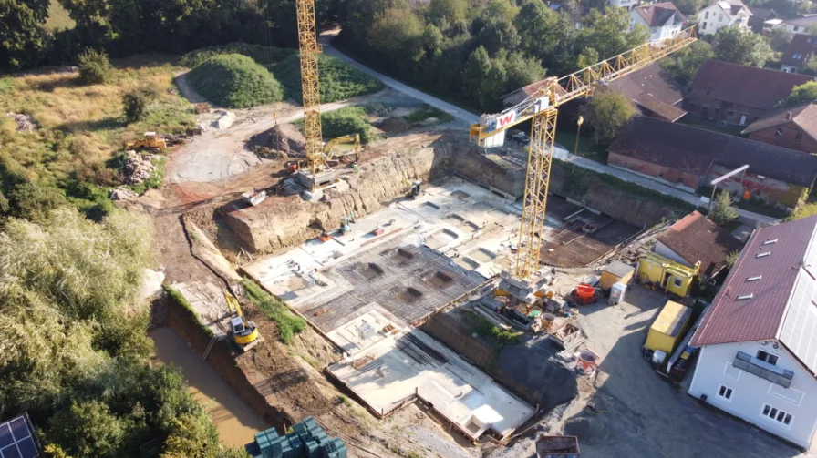 Bauplatz 1+2 4 - Wohnung kaufen in Bad Birnbach - BAUSTELLE LÄUFT - WOHNEN IN VOLLENDUNG - NATUR PUR UND TOLLE ARCHITEKTUR - exkl. Wohnungen degr.AfA