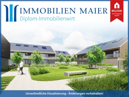 Aussenansicht 2 - Wohnung kaufen in Bad Birnbach - IMMO MAIER-WOHNEN IN VOLLENDUNG - NATUR PUR UND TOLLE ARCHITEKTUR - exkl. Wohnungen -provisionsfrei-