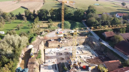 Bauplatz 1+2 - Wohnung kaufen in Bad Birnbach - BAUSTELLE LÄUFT - WOHNEN IN VOLLENDUNG - NATUR PUR UND TOLLE ARCHITEKTUR - exkl. Wohnungen degr.AfA