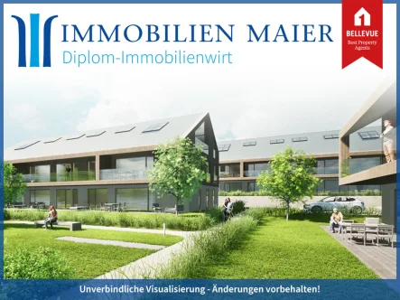 Aussenansicht 1 - Wohnung kaufen in Bad Birnbach - IMMO MAIER-WOHNEN IN VOLLENDUNG - NATUR PUR UND TOLLE ARCHITEKTUR - exkl. Wohnungen -provisionsfrei-