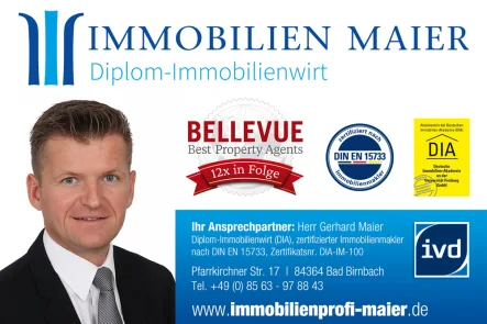 Ihr Ansprechpartner - der CHEF persönlich - Grundstück kaufen in Mauth - DIPLOM-Immowirt MAIER !! Zwei schöne Wiesen mit toller Zufahrt !!