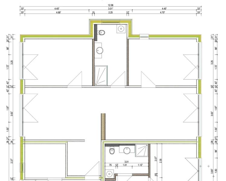 Whg. 1 EG mit Terrassen