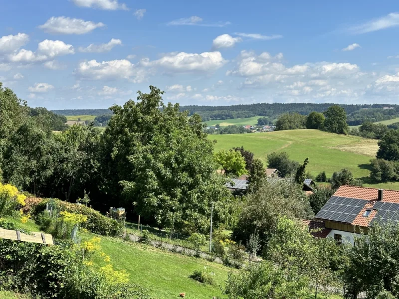 Blick von der Dachterrasse