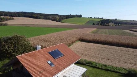 Perfekte Lage - Haus kaufen in Bad Birnbach - DIPL.-Immowirt MAIER !! Traumhaftes-neuwertiges Sonnleitner-Holzhaus in ruhiger Randlage mit Blick!!