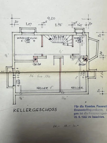 Grundriss Kellergeschoss