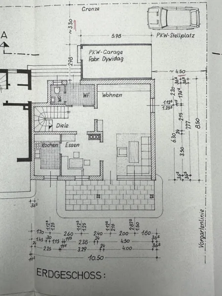 Grundriss Erdgeschoss DHH groß