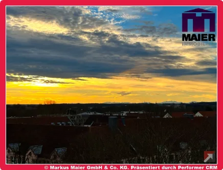 Aussicht Balkon - Wohnung kaufen in Erding - Wer will so eine Aussicht?