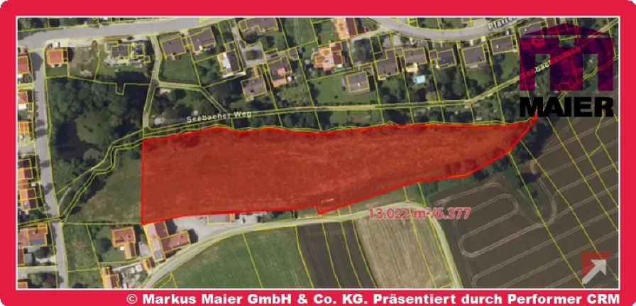 Lageplan - Grundstück kaufen in Dorfen - Landwirtschaftliche Fläche Nähe Oberdorfen