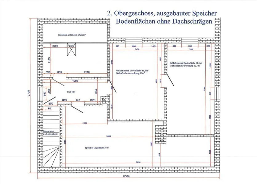 Dach - 2. Obergeschoss 