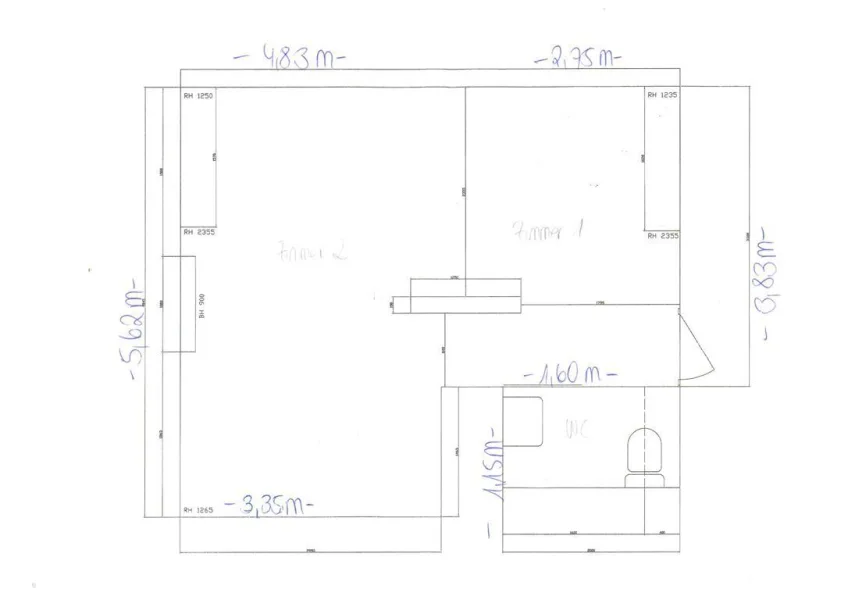 Grundriss Dachgeschoss