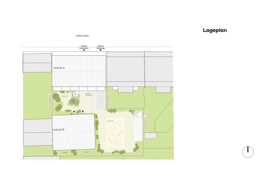 Visualisierung Lageplan