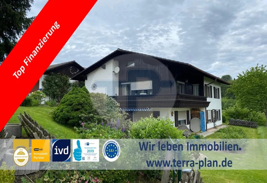 Hauptfoto Internet - Haus kaufen in Neureichenau - BAYERWALD-PERLE - WOHNEN AUF EINER EBENE MÖGLICH