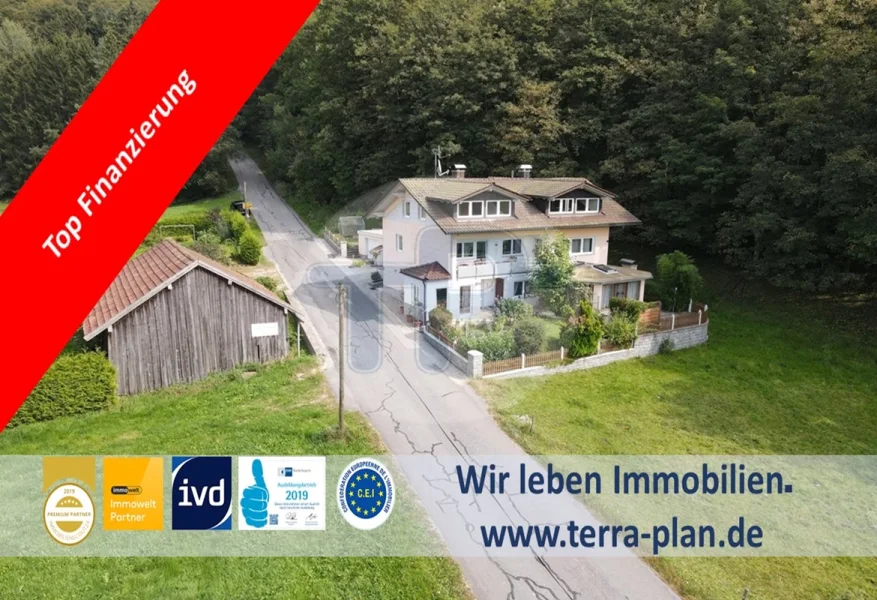 Hauptfoto Internet - Haus kaufen in Hengersberg - SELTENHEIT -LANDSITZ IN ALLEINLAGE MIT EINMALIGEM FERNBLICK -TIERHALTUNG GEEIGNET 