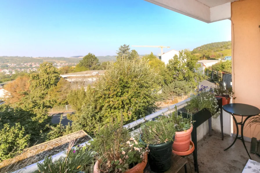 Balkon mit Ausblick