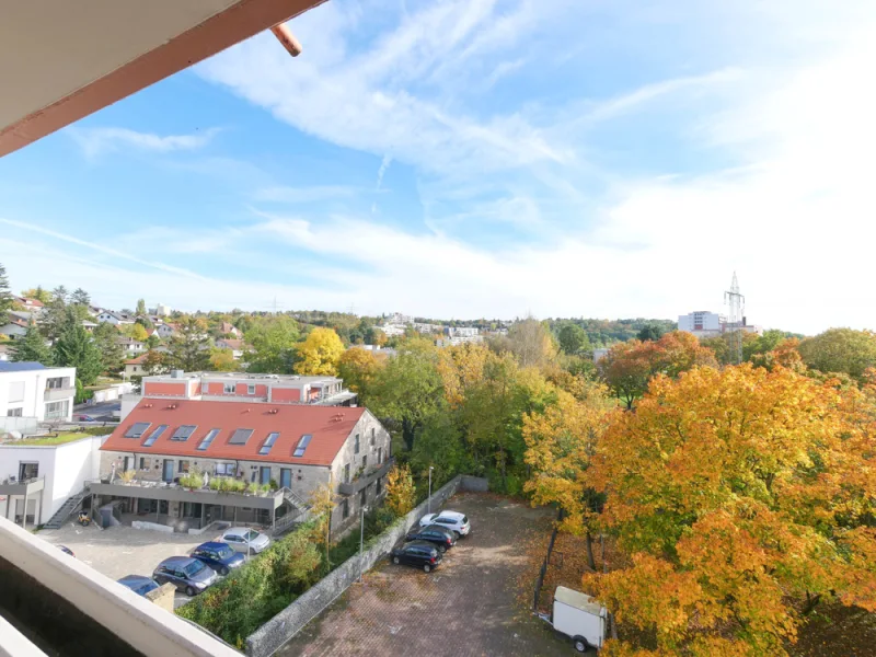 Ausblick von der Loggia