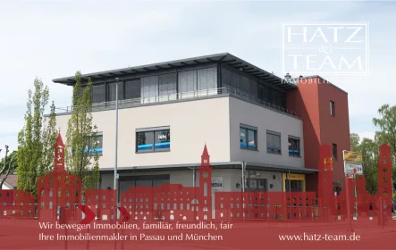 Hatz & Team Immobilen GmbH - Büro/Praxis mieten in Pocking - Büro- oder Verkaufsflächen mit 346 m² für diverse Branchen in Pockings Bestlage!