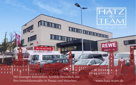 Hatz & Team Immobilen GmbH - Laden/Einzelhandel mieten in Passau - Moderne Laden- oder Gastrofläche im Neustiftcenter!