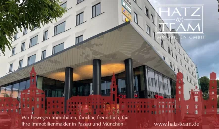 Hatz & Team Immobilien GmbH - Büro/Praxis mieten in Passau - 258 m² Bürofläche im Stadtzentrum! Das neue DONAUQUARTIER in Passau! Provisionsfrei!