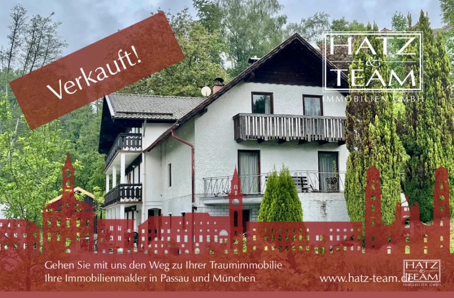 Hatz & Team Immobilien GmbH - Haus kaufen in Tiefenbach - Verkauft! Doppelhaus mit Potential in ruhiger Lage