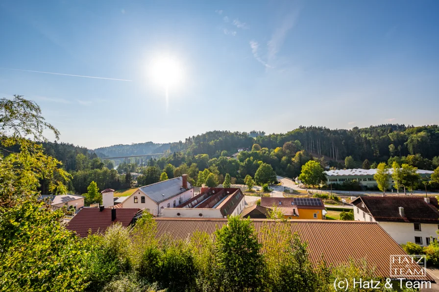 Ausblick von Balkon