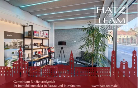 Hatz & Team Immobilien GmbH - Laden/Einzelhandel mieten in Passau - Ladenfläche mit großen Schaufenstern direkt in der Passauer Innstadt!