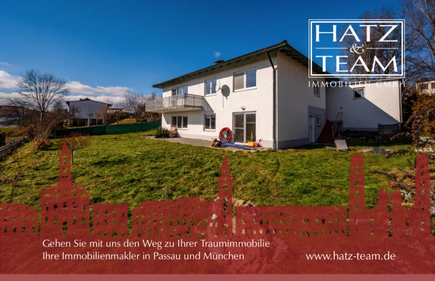Hatz & Team Immobilien GmbH - Haus kaufen in Hutthurm - Einfamilienhaus nähe Passau mit Einliegerwohnung