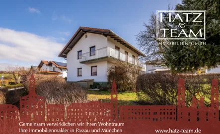 Hatz & Team Immobilien GmbH - Haus kaufen in Tittling - Im Grünen leben - Gepflegtes Einfamilienhaus in ruhiger Siedlungsrandlage im schönen Tittling!
