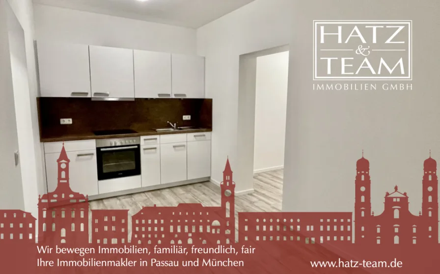 Hatz & Team Immobilien GmbH - Wohnung mieten in Passau - 2-er WG taugliche Wohnung mitten im Zentrum von Passau!