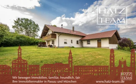 Hatz & Team Immobilien GmbH - Haus kaufen in Tiefenbach - Gepflegtes Zweifamilienhaus in ländlicher Lage nähe Tiefenbach!