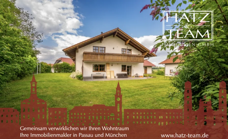 Hatz & Team Immobilien GmbH - Haus kaufen in Tiefenbach - Gepflegtes Zweifamilienhaus in ländlicher Lage nähe Tiefenbach!