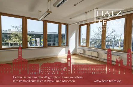 Hatz und Team Immobilien GmbH - Büro/Praxis mieten in Passau - 171 m² Büro im Messe-Business-Center Passau-Kohlbruck (MBC)