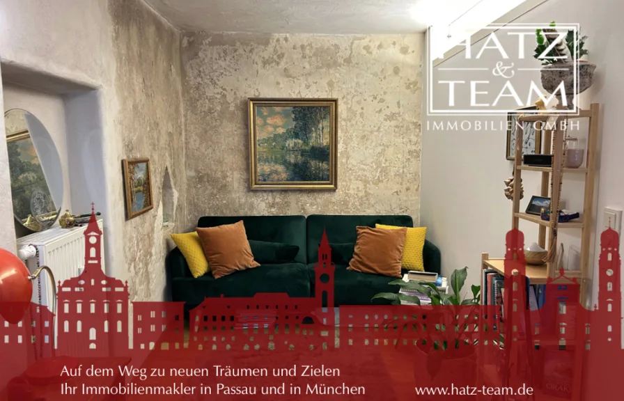 Hatz & Team Immobilien GmbH - Wohnung mieten in Passau - Zauberhafte Altstadtwohnung mit Wohlfühlfaktor!