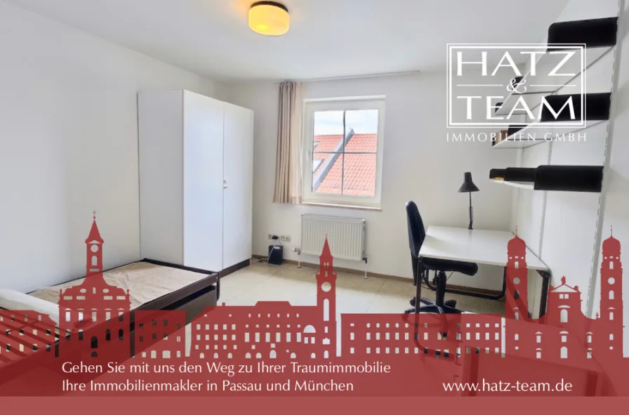 Hatz & Team Immobilien GmbH - Wohnung kaufen in Passau - Teilmöbliertes Apartment im Zentrum von Passau!