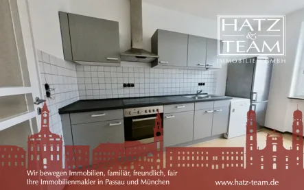 Hatz & Team Immobilien GmbH - Wohnung mieten in Passau - WG geeignet! Großzügige 3-Zimmer-Wohnung mit kurzem Weg ins Passauer Stadtzentrum!