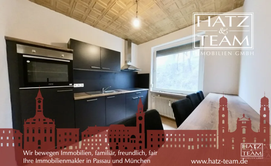 Hatz & Team Immobilien GmbH - Wohnung mieten in Passau - WG geeignet! Schöne 3-Zimmer-Wohnung mit Südbalkon in zentrumsnaher Lage von Passau!