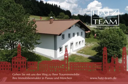 Hatz & Team Immobilien GmbH - Gastgewerbe/Hotel mieten in Neureichenau - Gasthaus mit Pächterwohnung in der Neureichenau! Gasthaus zum Frankenwirt!