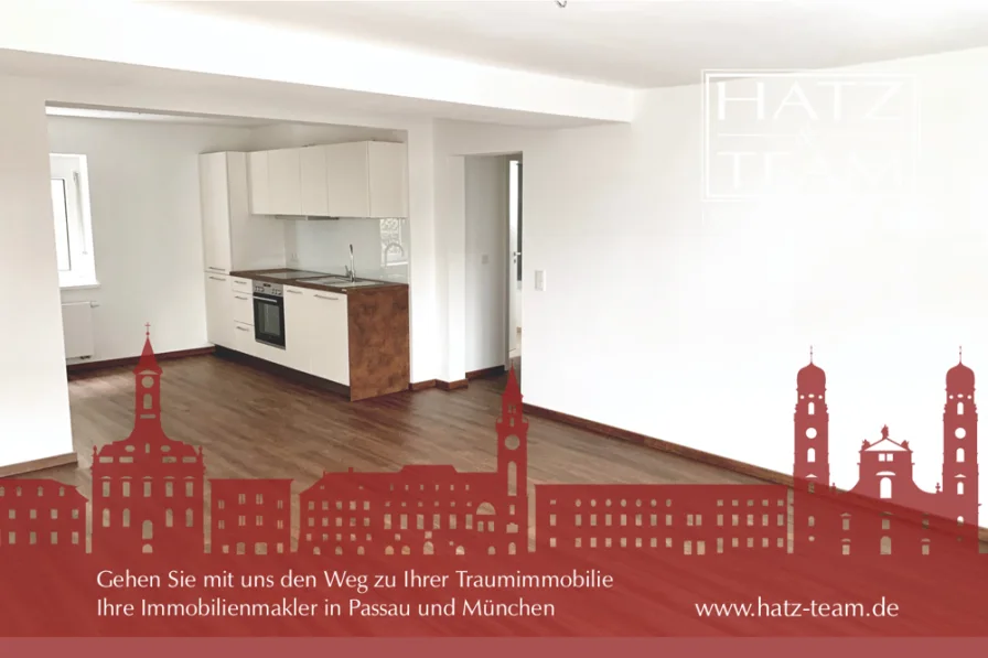 Hatz & Team Immobilien GmbH - Wohnung mieten in Passau - Schön renovierte Wohnung in Hacklberg!