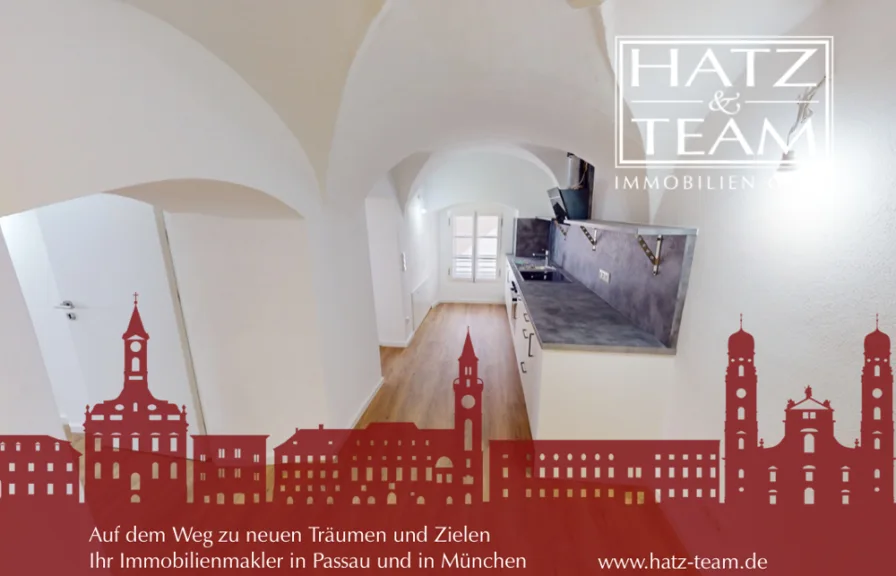 Hatz & Team Immobilien GmbH - Wohnung mieten in Passau - Erstbezug nach Renovierung! Liebevoll sanierte Stadtwohnung - auch WG geeignet