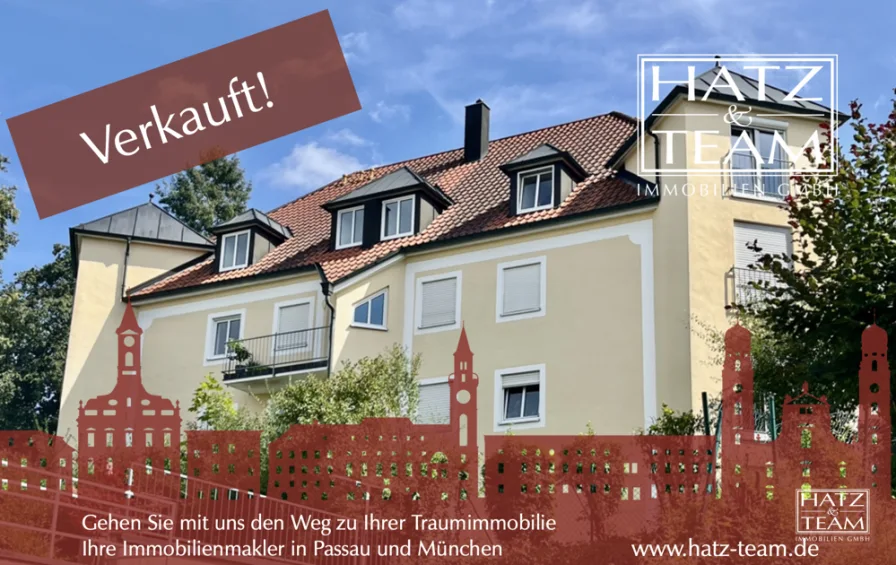 Hatz & Team Immobilien GmbH - Wohnung kaufen in Passau - Verkauft! Schöne gepflegte 2,5-Zimmer-Wohnung in zentrumsnaher Lage mit perfekter Anbindung!