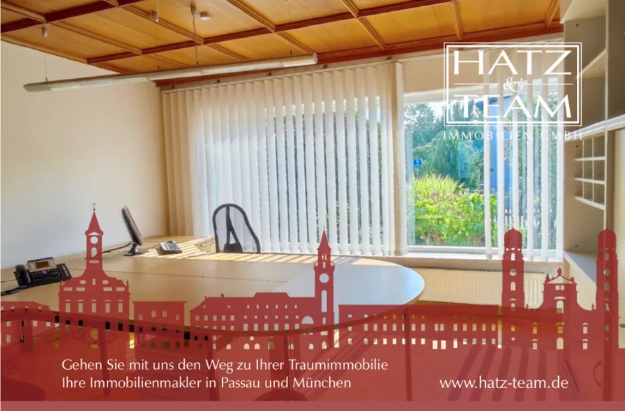 Hatz & Team Immobilen GmbH - Büro/Praxis mieten in Ortenburg - Schöne, eingerichtete Bürofläche in Ortenburg, nahe Vilshofen!