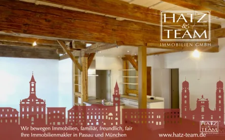 Hatz & Team Immobilien GmbH - Wohnung mieten in Passau - Reserviert! Exklusive 2-Zimmer-Wohnung im Herzen der Passauer Altstadt!