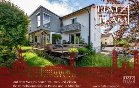 Hatz & Team Immobilien GmbH - Haus kaufen in Passau - Teilrenoviertes Einfamilienhaus mit viel Potenzial und tollem Ausblick in Passau-Grubweg!