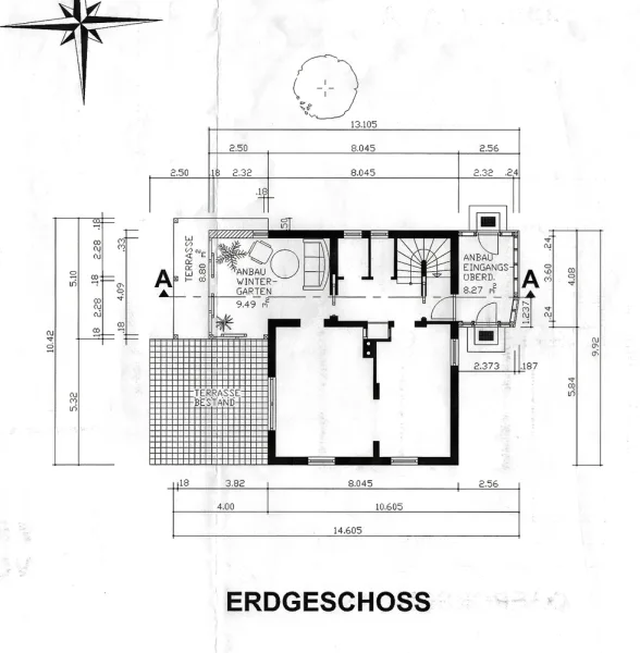 Aktueller Grundriss Erdgeschoss