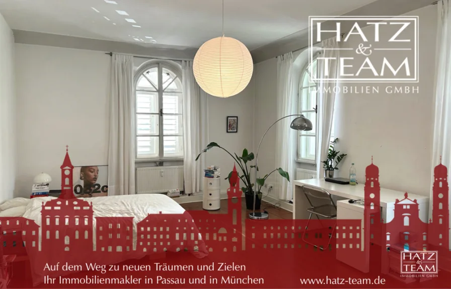 Hatz & Team Immobilien GmbH - Wohnung mieten in Passau - Traumhafte 3-Zimmerwohnung in der Passauer Innstadt!