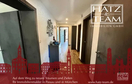 Hatz & Team Immobilien GmbH - Wohnung kaufen in Hutthurm - Renovierte 3-Zimmer-Wohnung mit eigenem Garten in Hutthurm!