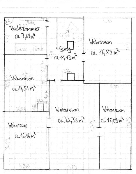 Grundriss Obergeschoss