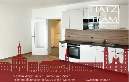 Hatz & Team Immobilien GmbH - Wohnung mieten in Passau - Modernes Neubau-Studentenapartment mit Balkon – Erstbezug!