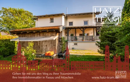 Hatz & Team Immobilien GmbH - Haus kaufen in Innernzell - Gepflegtes Haus mit zwei separaten Wohnungen im Grünen nähe Schönberg!